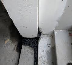 Seal perimeter cracks, which are caused when the concrete floor shrinks away from the foundation walls. Another Flexseal Failure Arlington Ma