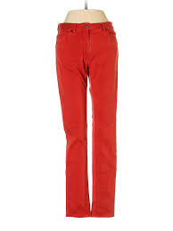 Details About Maison Martin Margiela Women Red Jeans 40 Italian