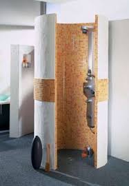 Verarbeitung Wediplatten Fliesenbauplatten Runddusche Freistehend Dusche Badezimmerideen Bad Renovieren