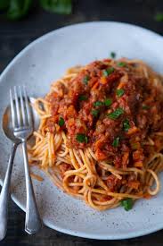 My Lentil Spaghetti Bolognese Vegan The Minimalist Vegan Recipe Vegan Winter Recipes Delicious Tomato Sauce Vegan Italian Recipes
