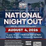 Atherton's National Night Out