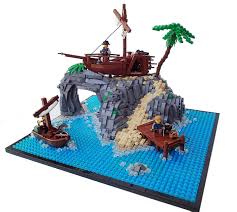Isle De Arco Pirate Lego Lego Pirate Ship Lego Boat