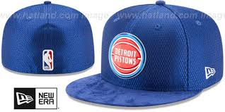 Looks less like a hat for a basketball team, more like a save the pelicans group. Detroit Pistons 2017 Oncourt Draft Royal Fitted Hat
