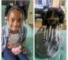 Beads And Bows For Little Black Girls Kids Hairstyles Kids Hairstyles Girls Black Black Kids Hairstyles