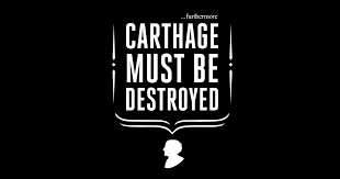 Rate this quote:(0.00 / 0 votes). Carthage Must Be Destroyed T Shirt From Amorphia Apparel