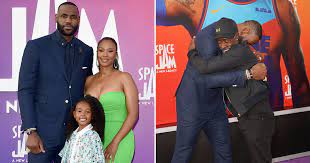 Enjoy the best lebron james quotes at brainyquote. Lebron James Brought His Family To Space Jam 2 Premiere Gulfnews Network