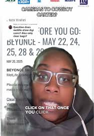 Digital Camera at Cowboy Carter Tour