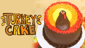 Easy thanksgiving cake decorating ideas. Thanksgiving Turkey Cake Tutorial Tastydelights Youtube