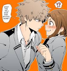 I love deku x uraraka ship too i mean its a legit ship i guess but if bakugou x uraraka happens i'd deku does like uraraka, most likely as a friend. Daily Reminder That Bakugou And Uraraka Is Canon And She 164524138 Added By Derksuls At Naughty