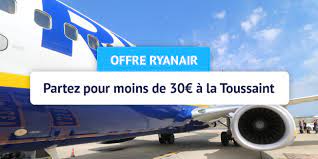 Nous vous présentons les dernières offres disponibles d'avion et nous vous fournissons des informations sur les tarifs, les services à bord et les politiques relatives aux bagages pour les 1043 kilomètres en avion. Partez Pour Moins De 30 A La Toussaint Avec Ryanair Kelbillet