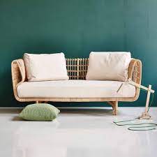 Rattan Sofa Nest Natur Milanari Com Palettenmobel Im Freien Sofa Design Kissen Sofa