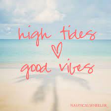 Maybe you would like to learn more about one of these? High Tides Good Vibes Beach Captions Ocean Quotes Summer Quotes