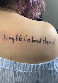 Checkout this super cool photo gallery of beatles tattoos. Beatles Tattoo In My Life Beatles Tattoos Life Tattoos Small Tattoos