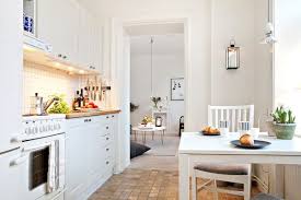 These kitchens generally have an all white theme with a design that allows a lot of natural light and space inside. Alicegraceinteriors