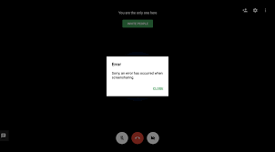 Joining a google meet video call is easy to do and all you'll need is a link or code. Share Screen Error Classic Hangouts And Google Chat Community