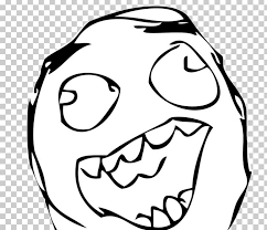 Rage Comic Comics Internet Meme Trollface PNG, Clipart, Black, Black And  White, Cheek, Circle, Drawing Free