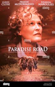 PARADISE ROAD, US poster, Glenn Close, 1997, TM & Copyright © 20th Century  Fox Film Corp./courtesy Everett Collection Stock Photo