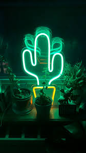 Choose from a curated selection of green wallpapers for your mobile and desktop screens. Wallpaper Neon Cactus Flowers Light Green Cool Neon Sign Wallpaper For Android 938x1668 Wallpaper Teahub Io
