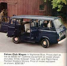 1967 Ford Falcon Club Wagon Ford Falcon Van Ford Van