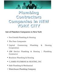 Contents show ⋅about this list & ranking. Plumbing Services In New York