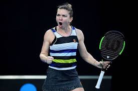 Halep started season playing at sydney international as the top seed. Simona Halep Of Romania 2019 Wilson Blade Tennis Racquet Advanced Tennis Player Women Tennis Outfit Tenni Tennis Players Simona Halep Tennis Outfit Women