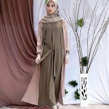 Justru akan terlihat aneh jika ada. Model Baju Gamis Ala Zaskia Adya Mecca Hijabfest