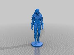 Yennefer Witcher 3d Stl Model H208mm By 3dada Yennefer Witcher Stl Miniatures
