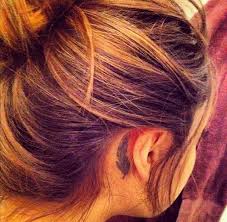Bird Tattoo Behind Ear Meaning Pin By Tori Stallings On Ink Behind Ear Tattoos Tattoos Feather Tattoo Behind Ear