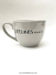 Hand Painted Large Cup Grey Favorite Man Cup Jumbo Cup Cup Hand Painted Hand Painted Cup Favorite Man Cup Painted Cups Hand Painted Presents For Boyfriend