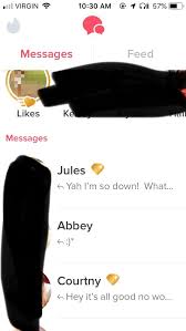 What Are The Gold Diamonds Next To The Names Tinder