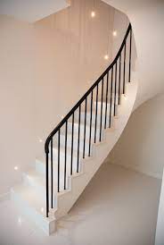 Zigzag Design Studio Simple Clean Metal Balustrading With Ebony Handrail Stairs Design Timber Handrail Home Renovation
