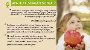 Maybe you would like to learn more about one of these? Apa Itu Kesihatan Mental Ubk Smk Alma Official Facebook