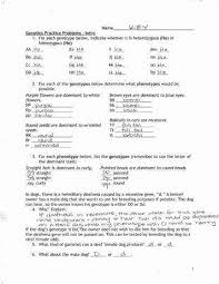 Mendelian Genetics Worksheet Answer Key Fresh Genetics Worksheet Answers Chessmuseum In 2020 Genetics Practice Problems Genetics Practice Persuasive Writing Prompts