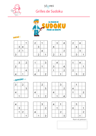 Programme.tv vous propose des grilles de sudoku gratuit, selon votre niveau (facile, moyen, difficile, expert). Sudoku Enfant A Imprimer Momes Net