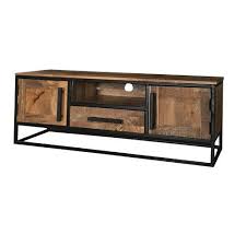 Tv Lowboard Breunig Williston Forge In 2020 Adjustable Shelving Entertainment Center Brown Wood