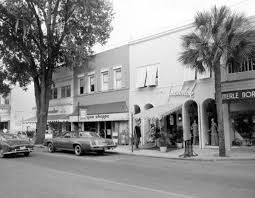 1973 Storefronts Along Park Avenue Yum Yum Shoppe To Left Present Day Briarpatch Winter Park Florida Winter Park Florida Old Florida