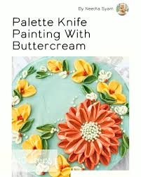 Le Meilleur Instantanes Sculpture Painting Astuces Peinture Au Couteau A Palette Avec Crem Designs De Gateaux Gateau A La Creme Au Beurre Creme Au Beurre