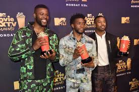 That's probably what made me cry the that includes chadwick's longtime friend and black panther costar michael b. Chadwick Boseman And Michael B Jordan Reunite And Win At The Mtv Awards