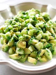 Avocado Cucumber Salad Recipe Cucumber Avocado Salad Avocado Salad Recipes Avocado Recipes