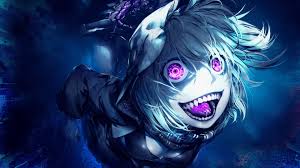 See more ideas about anime eyes, eye drawing, anime drawings. Purple Eyes Re Class Battleship Kantai Collection Manga Scary Face Blue Cyan Pink Anime 1920x1080 Uhd Wallpapers Walldump Free Hd And Uhd Wallpapers