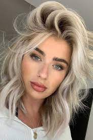 20 Blonde Hair Blue Eyes Girl Styles Blonde Hair With Roots Blonde Hair Girl Icy Blonde Hair