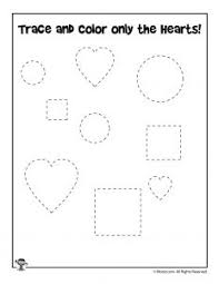 Fine motor skills cutting worksheets. Preschool Valentine Worksheets For Fine Motor Skills Woo Jr Kids Activities