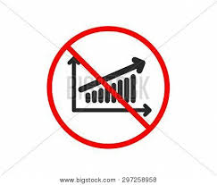 No Stop Chart Icon Vector Photo Free Trial Bigstock