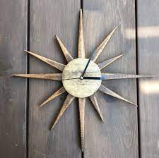 100均で理想の時計を手に入れよう 100均アイテムを活用した時計diy特集 folk 壁掛け時計 時計 100均