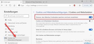Check out the products mentioned in this. Cookies Speichern Deaktivieren In Microsoft Edge