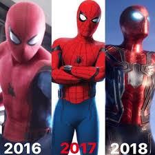 Civil war (2016) movie info: The Three Main Mcu Spider Man Suits I Was Just Thinking About These Suits And Really Wish They Used The Unused Civ Spiderman Spiderman Civil War Marvel Memes