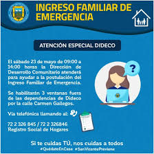 Entra a ingreso familiar de emergencia para inscribirte y conocer más sobre este apoyo a las familias. Ingreso Familiar De Emergencia Ilustre Municipalidad San Vicente De Tagua Tagua
