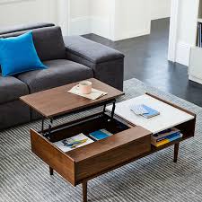 Get the best deals on lift top tables. Mid Century Pop Up Storage Coffee Table West Elm United Kingdom