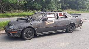 Tow trucks at petrol station various f. Police Surround Mad Max Car Fitted With Machine Gun Find Polite Driver Autoevolution