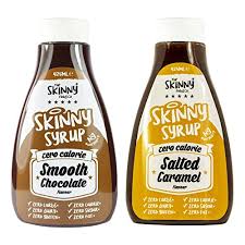 Check spelling or type a new query. Skinny Foods Sciroppo Twin Pack Sw Caramello Salato E Dessert Al Cioccolato Liscio Topping Senza Zuccheri Zero Calorie Salsa Senza Sensi Di Colpa